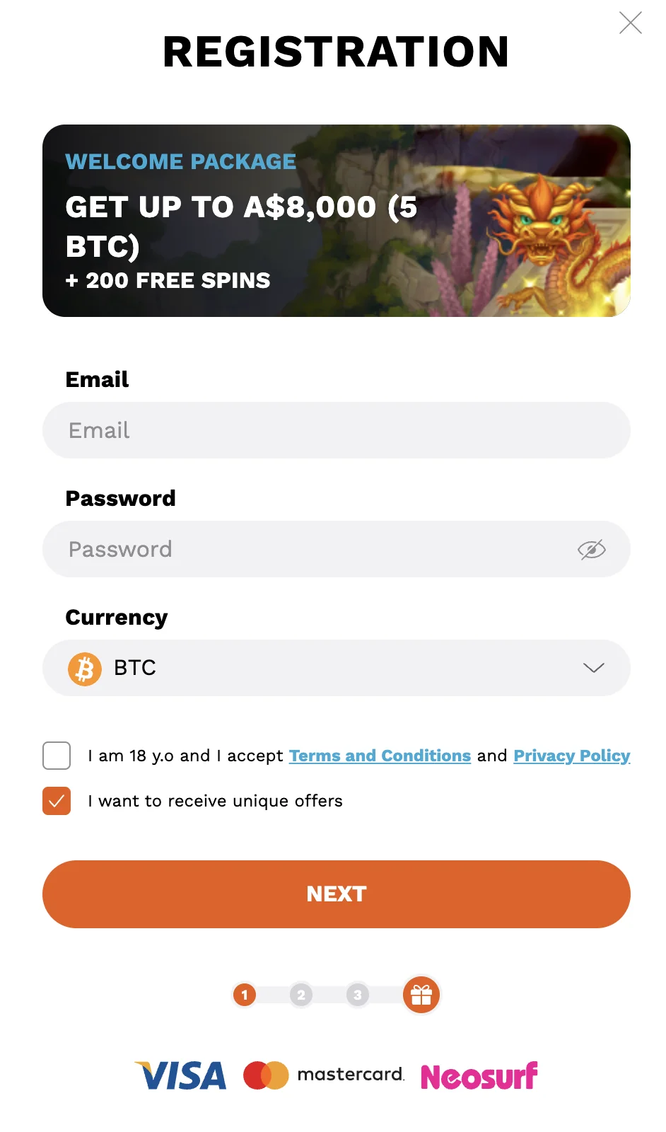level up registration australia